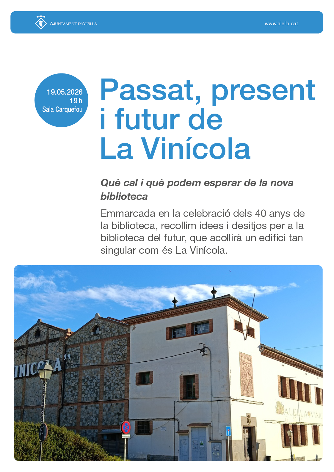 Parlem de la futura biblioteca