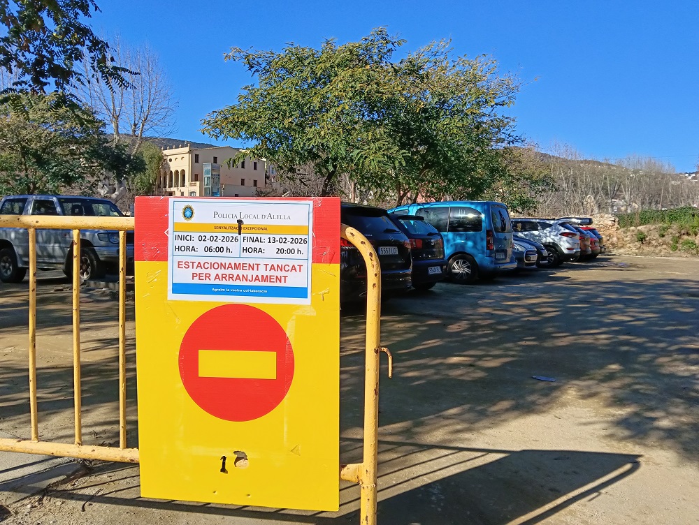 Obres aparcament Can Calderó Obres aparcament Can Calderó