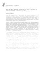 Moció per aturar la suspensió autonomia