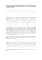 Moció ERC+SxA de suport al conseller Bernat Solé