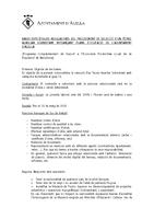 Bases procediment de selecció auxiliar sobrestant Plan d'Ocupació