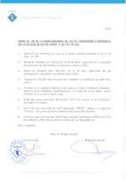 Ordre del dia del Ple ordinari del 30 de març de 2017