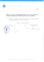 Ordre de dia de Ple extraordinari del 22 de novembre a les 8.30h