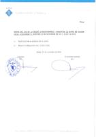 Ordre del dia Junta extraordinària i urgent del 22 de novembre a les 12.30h