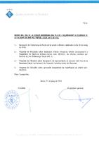 Ordre del dia del Ple municipal del 27 de juny