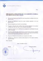 Ordre del dia de la sessió extraordinari del Ple de l'Ajuntament d'Alella que se celebra el dijous 28 de febrer a les 20h