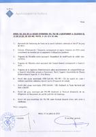 Ordre del dia del Ple municipal del 25 de juliol