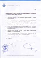 Ordre del dia de la sessió ordinària del Ple de l'Ajuntament d'Alella que se celebra el 31 de gener de 2013