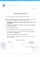 Convocatòria adjudicació de les barres de festa major i festa de la verema