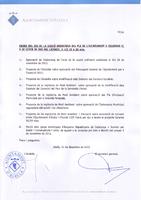 Ordre del dia Ple del 9 de gener de 2014