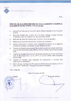 Ordre del dia del Ple municipal del 30 de gener