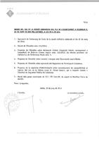Ordre del dia del Ple municipal 26 de juny