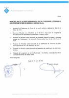 Ordre del dia del Ple municipal del 26 de març