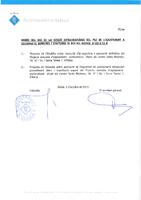 Ordre del dia del Ple extraordinari de l'Ajuntament del 7 d'octubre a les 9.15h