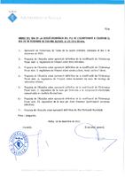 Ordre del dia del Ple del 22 de desembre