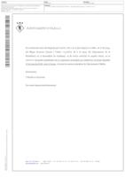 Ple de constitució de la Coorporació