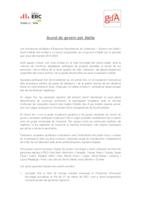 Acord de govern ERC+SXA i Gd'A