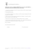 Ordre del dia del Ple de l'Ajuntament del 25 de febrer de 2021