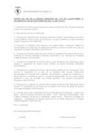 Ordre del dia del Ple de l'Ajuntament del 28 octubre de 2021