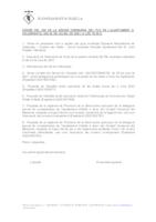 Ordre del dia del ple del 22 de juliol de 2021