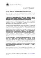 Moció suport jutjats de pau. Ple de maig de 2022