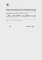 Ordre del dia junta de govern extraordinària i pública que se celebra el 7 de setembre a les 16h