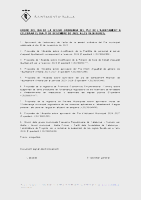 Ordre del dia del Ple ordinari del 21 de desembre de 2023