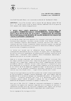 Moció compromís per la democracia. Ple gener de 2025
