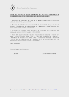 Ordre del dia del ple del 27 de febrer de 2025