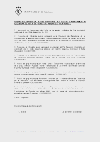 Ordre del dia del ple del 30 de gener de 2025