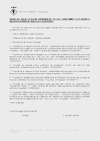 Ordre del dia Ple d'octubre de 2026