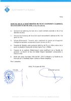 Ordre del dia del Ple municipal del 28 de gener