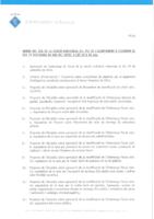 Ordre del dia del Ple ordinari del 27 d'octubre de 2016