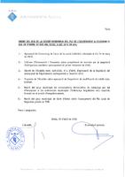 Ordre del dia del Ple municipal de 28 d'abril