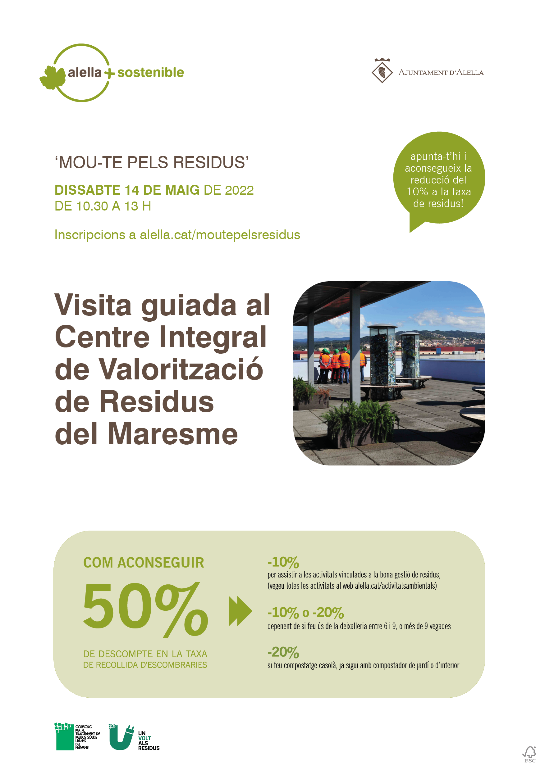 Visita centre valoritzaci de residus 14 de maig