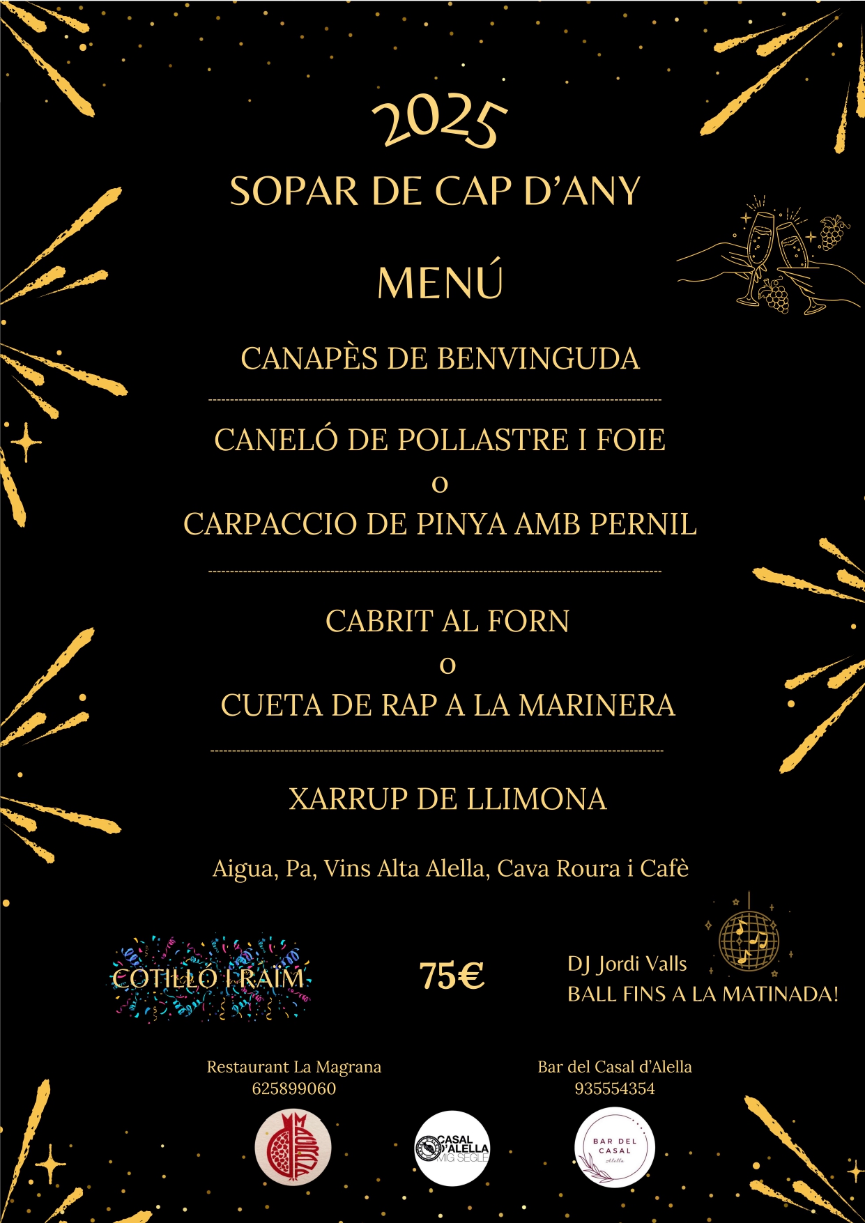 Sopar ball de Cap d'Any