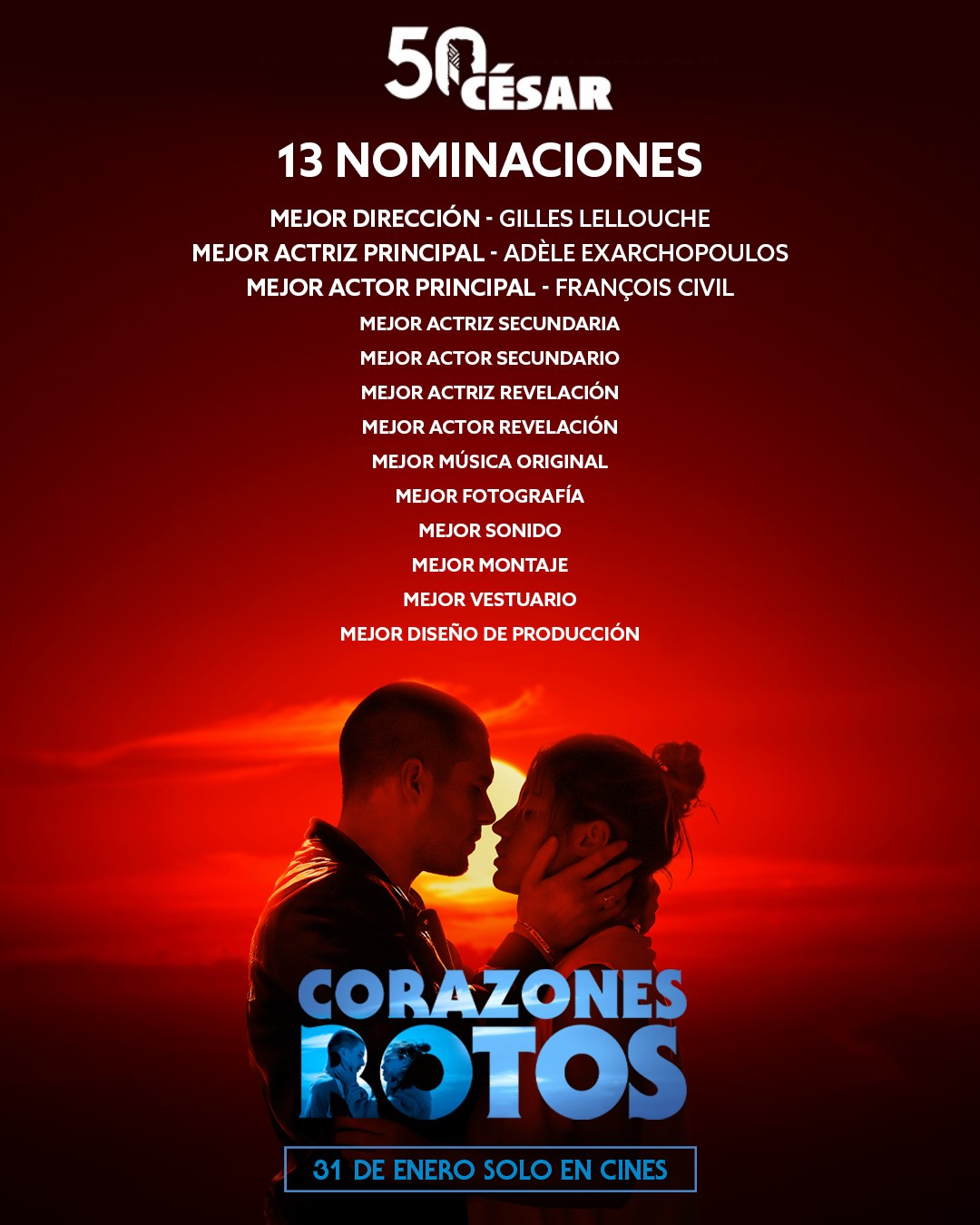 Cinema. Corazones rotos