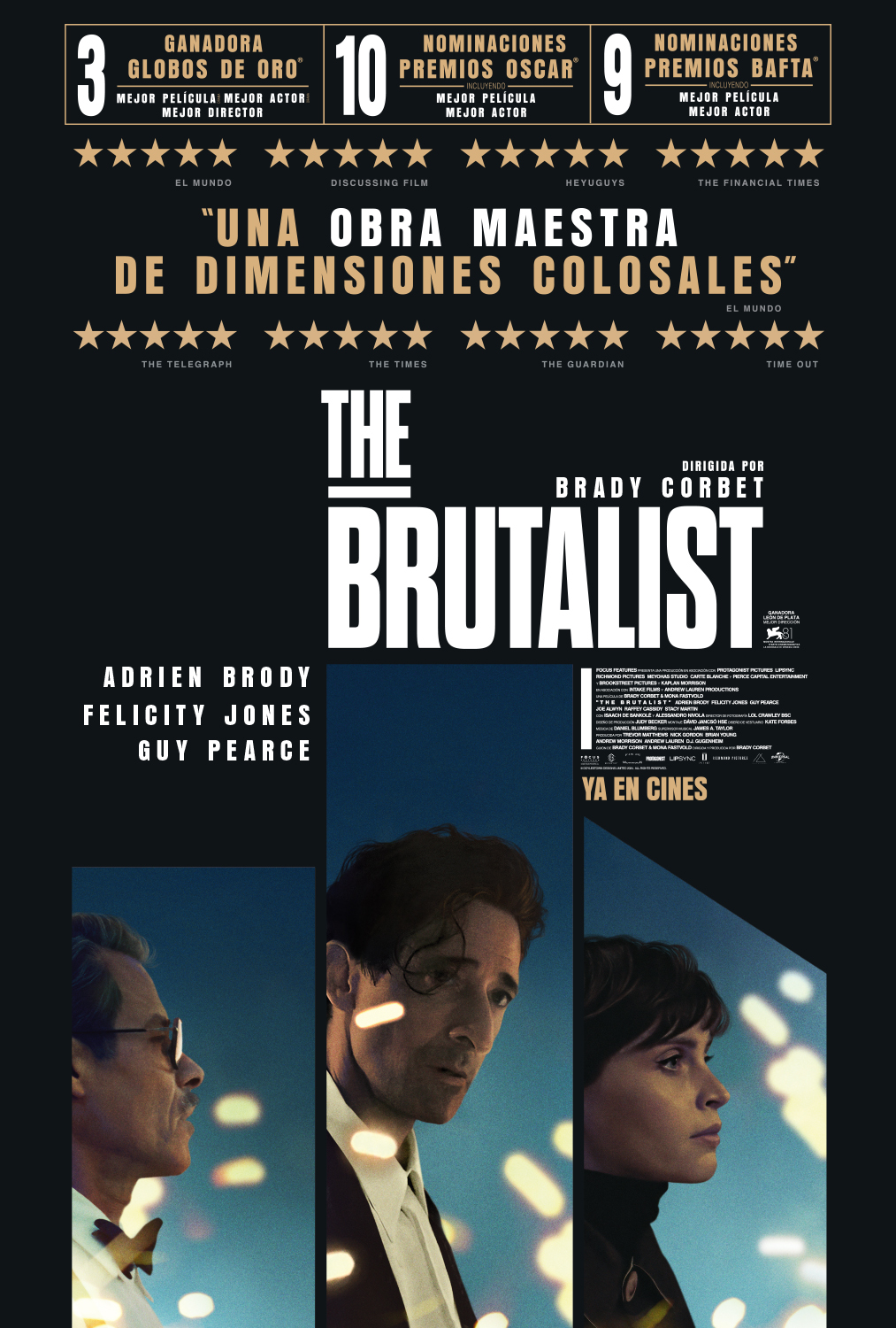 Cinema. The Brutalist