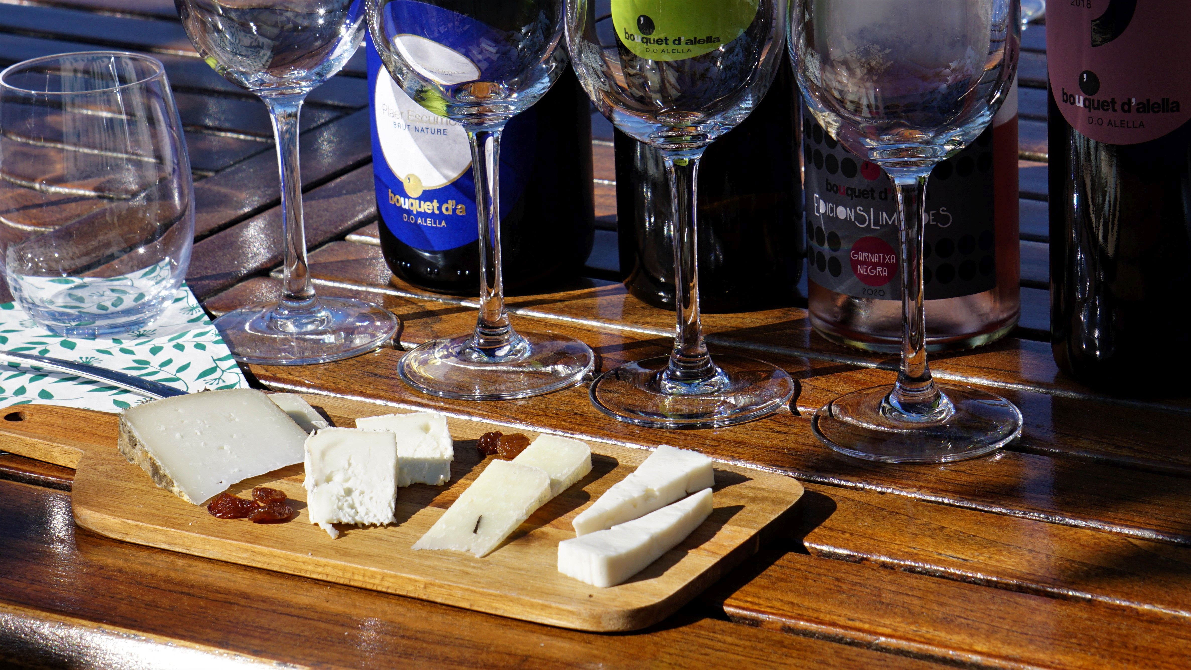 Maridatge de vins i formatges