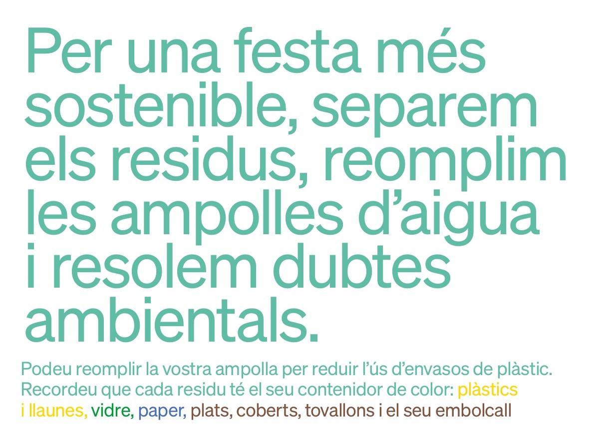 Festa sostenible