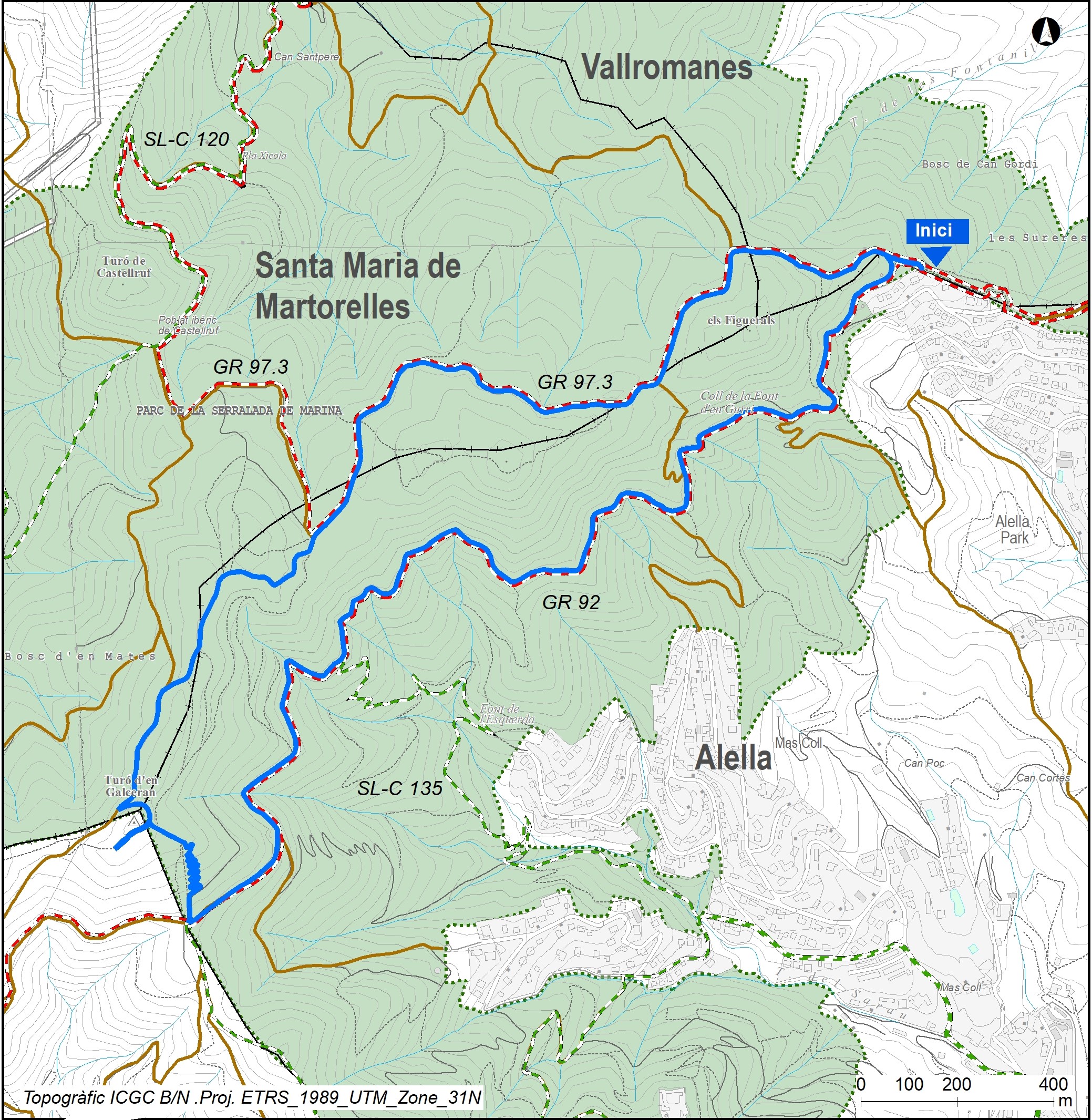 Alella Parl - Turó d'en Galceran